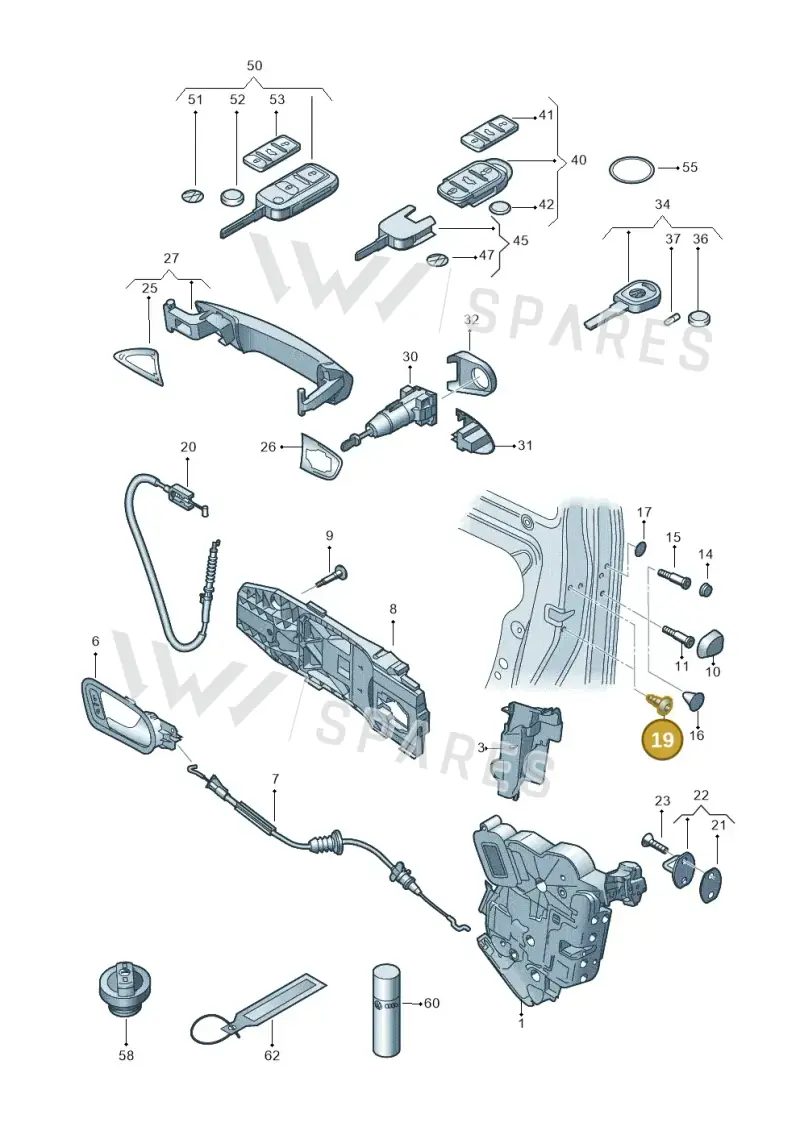 WHT005504A — SEAT Mii electric (2020-2021) diagram 672837000, position 19