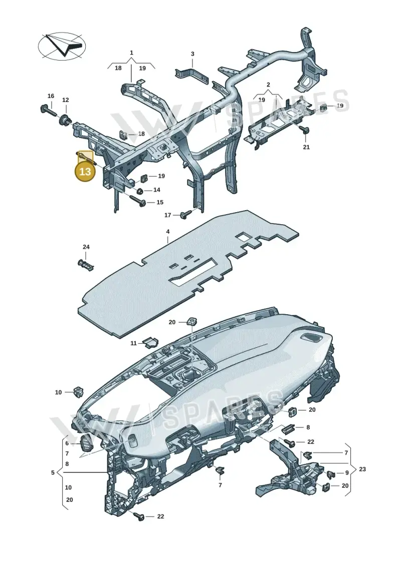 WHT005586 — SEAT Tavascan Cupra (2023-) diagram 20h857000, position 13
