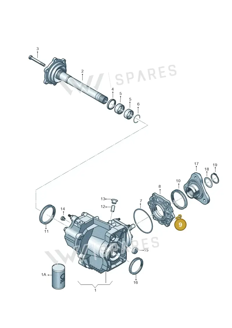 WHT005784 — SEAT Formentor TSI CUPRA (2020-) diagram 890409620, position 9