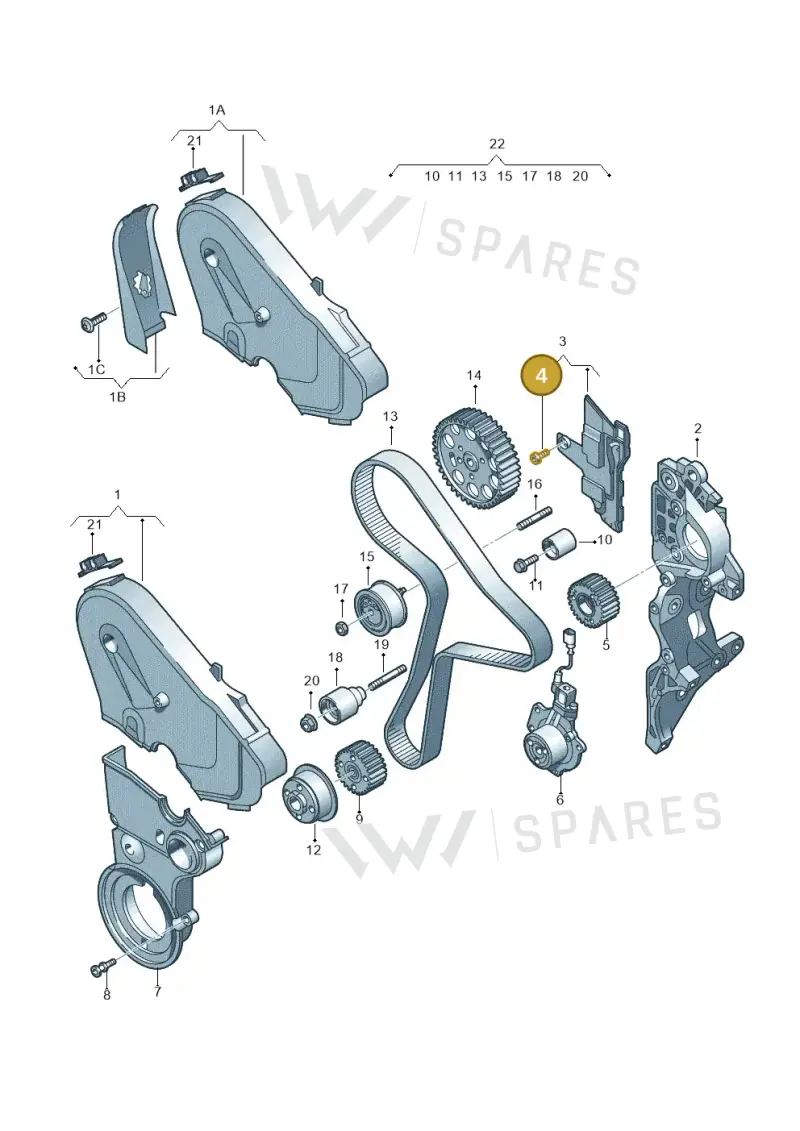 WHT005822 — SEAT Ateca Style (2016-) diagram 745109800, position 4