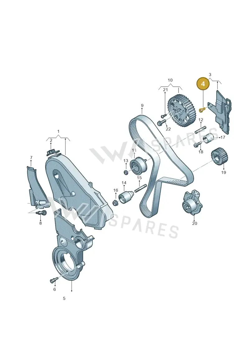 WHT005822 — SEAT Leon style (2019-) diagram 884109075, position 4