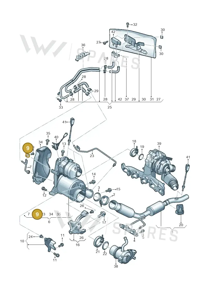 WHT005842 — SEAT Arona FR (2017-) diagram 837253500, position 9