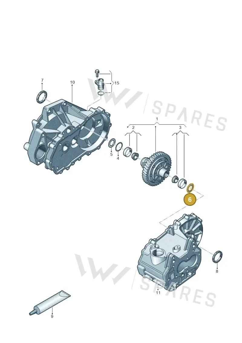 WHT006154 — SEAT Ibiza Stylance (2015-) diagram 773409170, position 6
