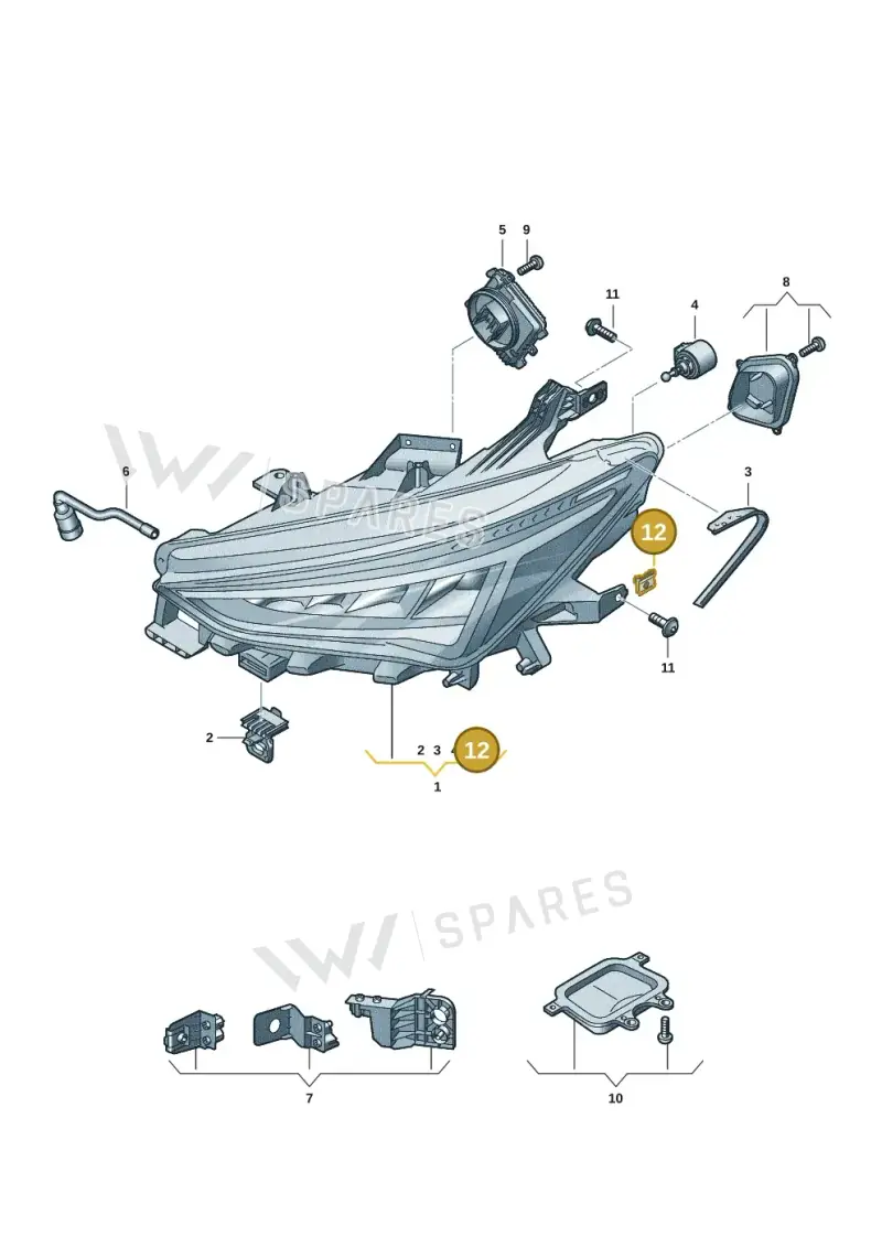 WHT006406 — SEAT EBoost CUPRA (2021-) diagram 10s941000, position 12