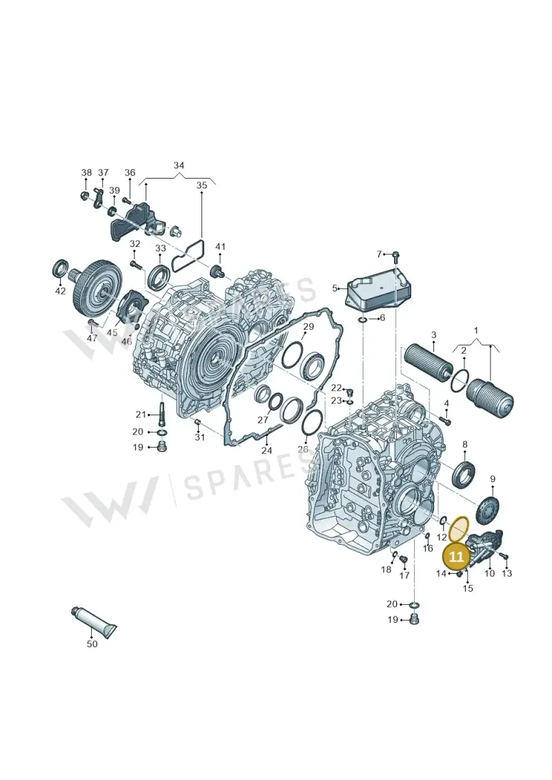 WHT006923 — SEAT Formentor TSI CUPRA (2020-) diagram 827300703, position 11