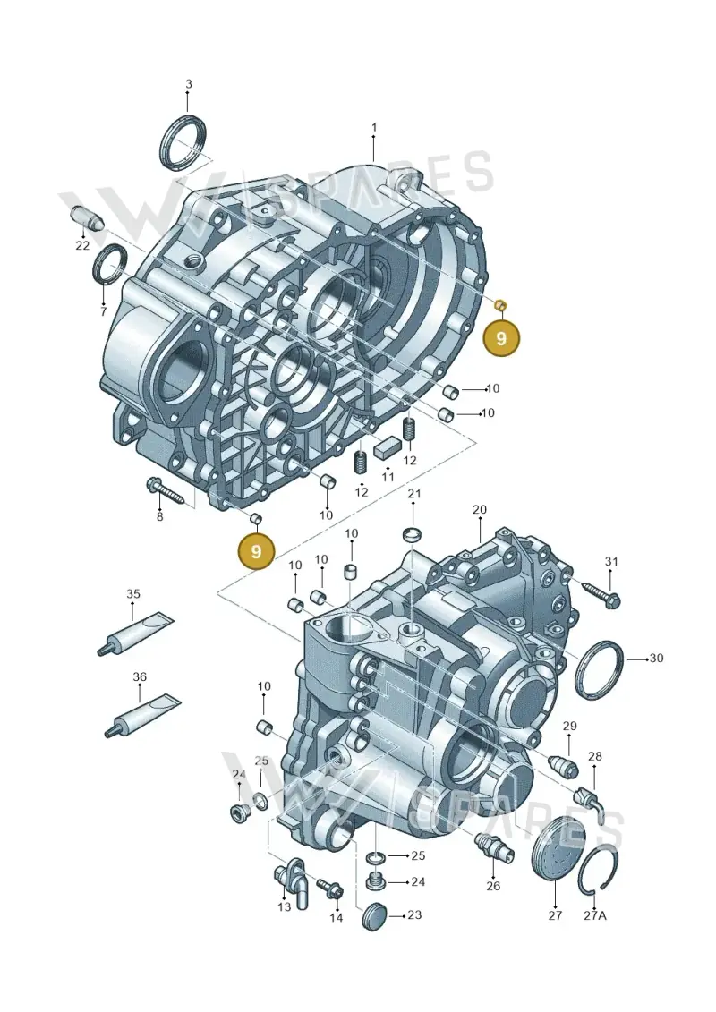 WHT007083 — SEAT Leon style (2019-) diagram 868301450, position 9