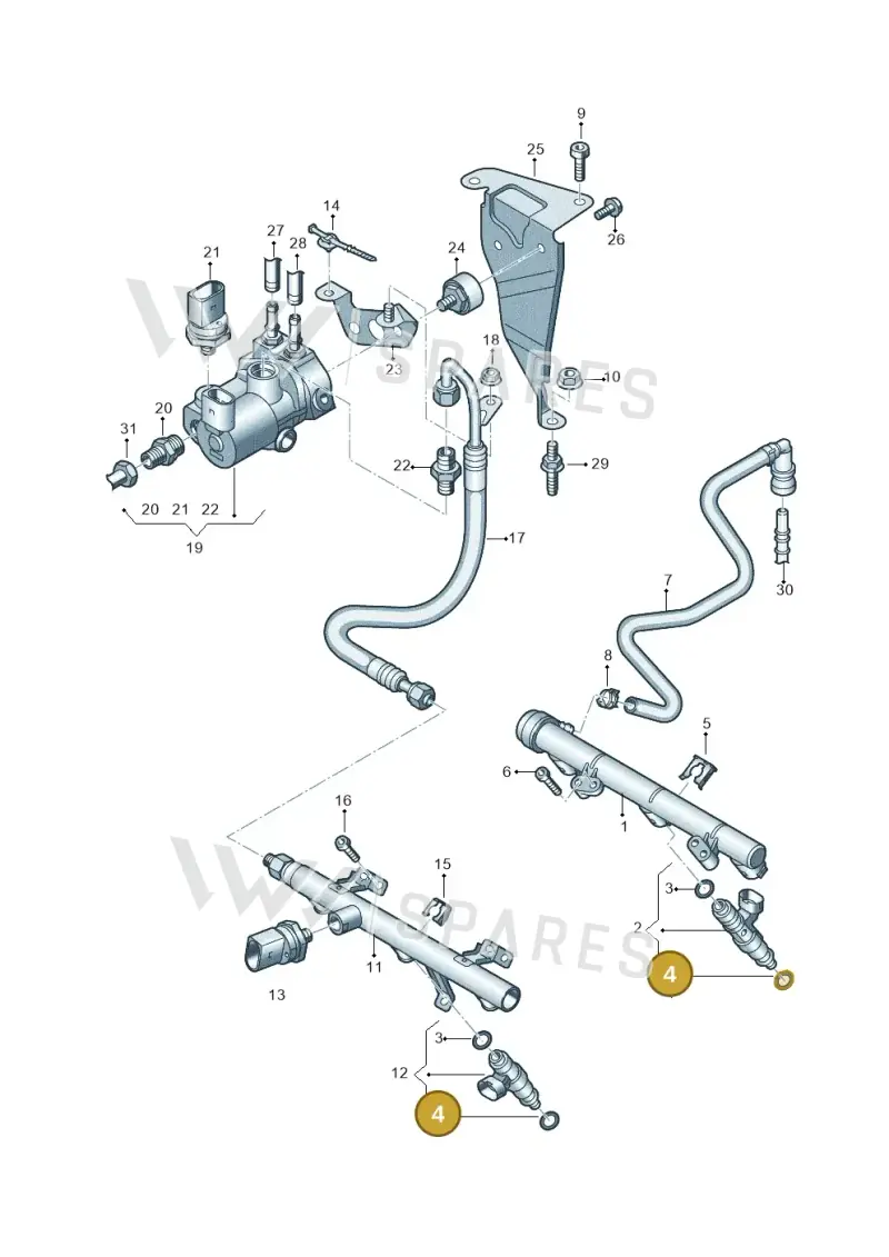 WHT007801 — SEAT Mii reference (2011-2019) diagram 723133550, position 4