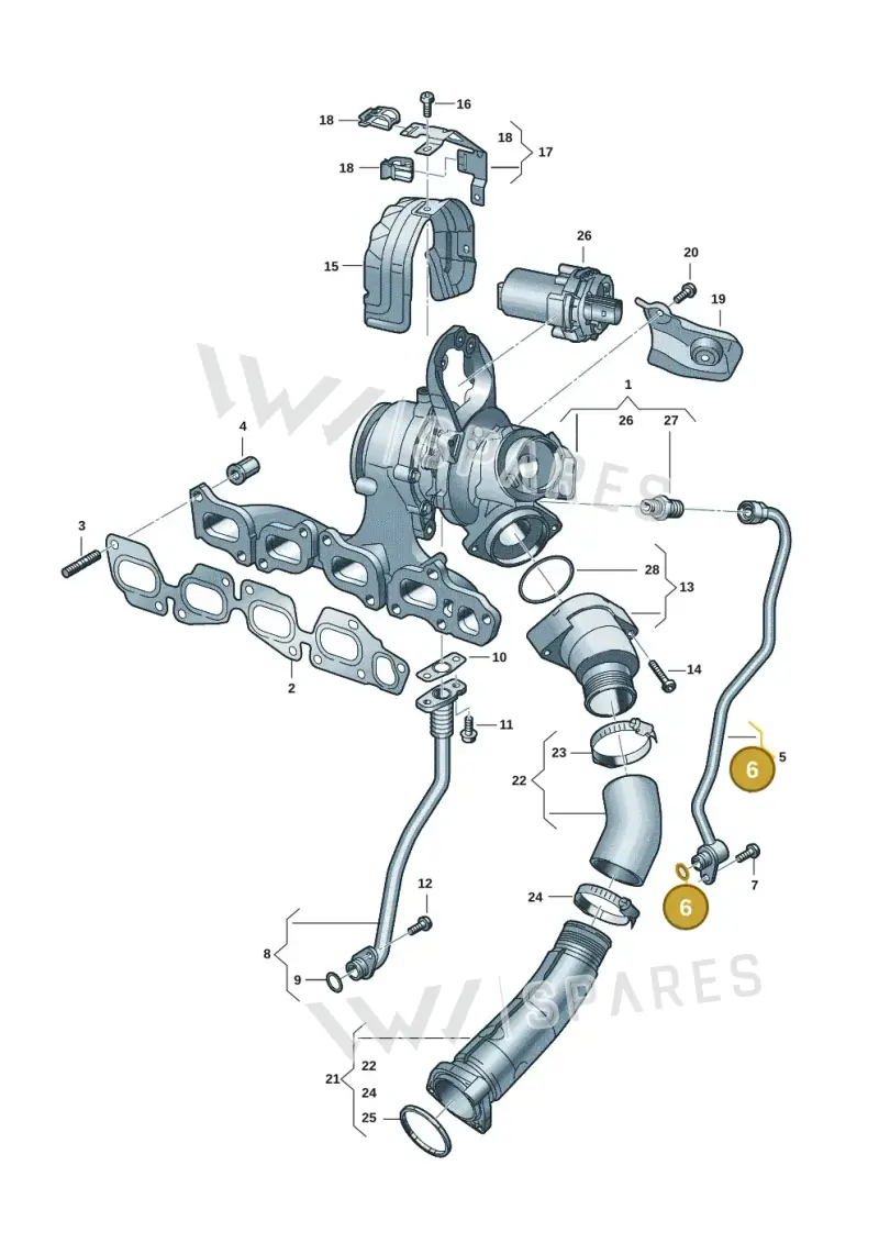 WHT008245 — SEAT Leon style (2019-) diagram 5h0145500, position 6