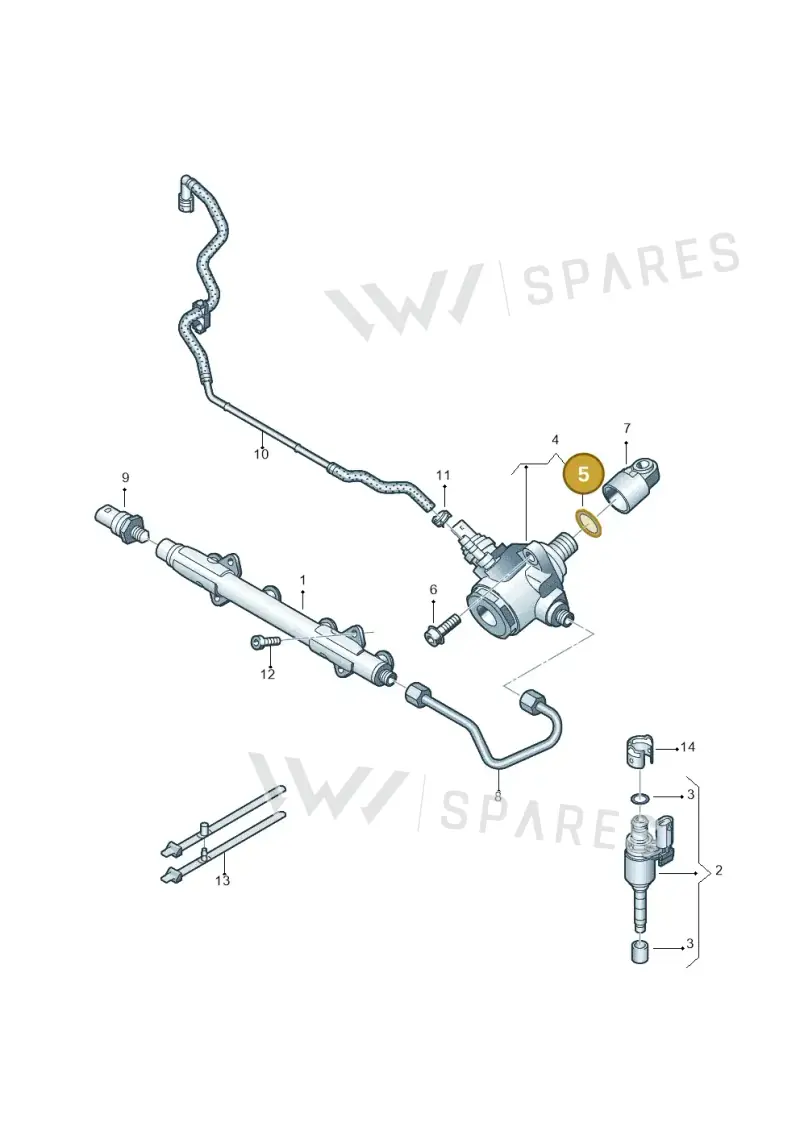 WHT008259 — SEAT Arona FR (2017-) diagram 747133700, position 5