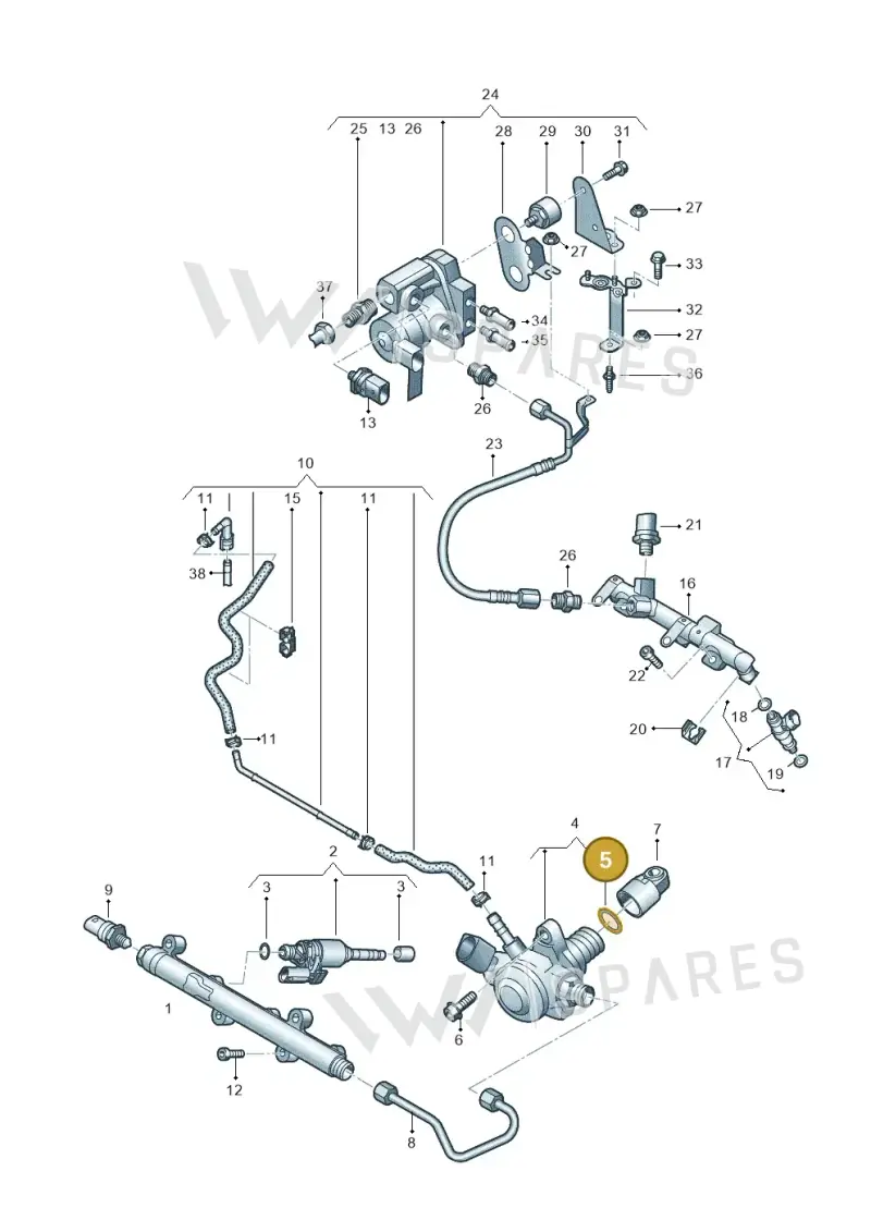 WHT008259 — SEAT Arona FR (2017-) diagram 837134150, position 5