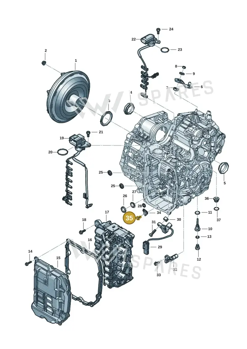 WHT009000 — SEAT Leon style (2019-) diagram 5h0300270, position 35