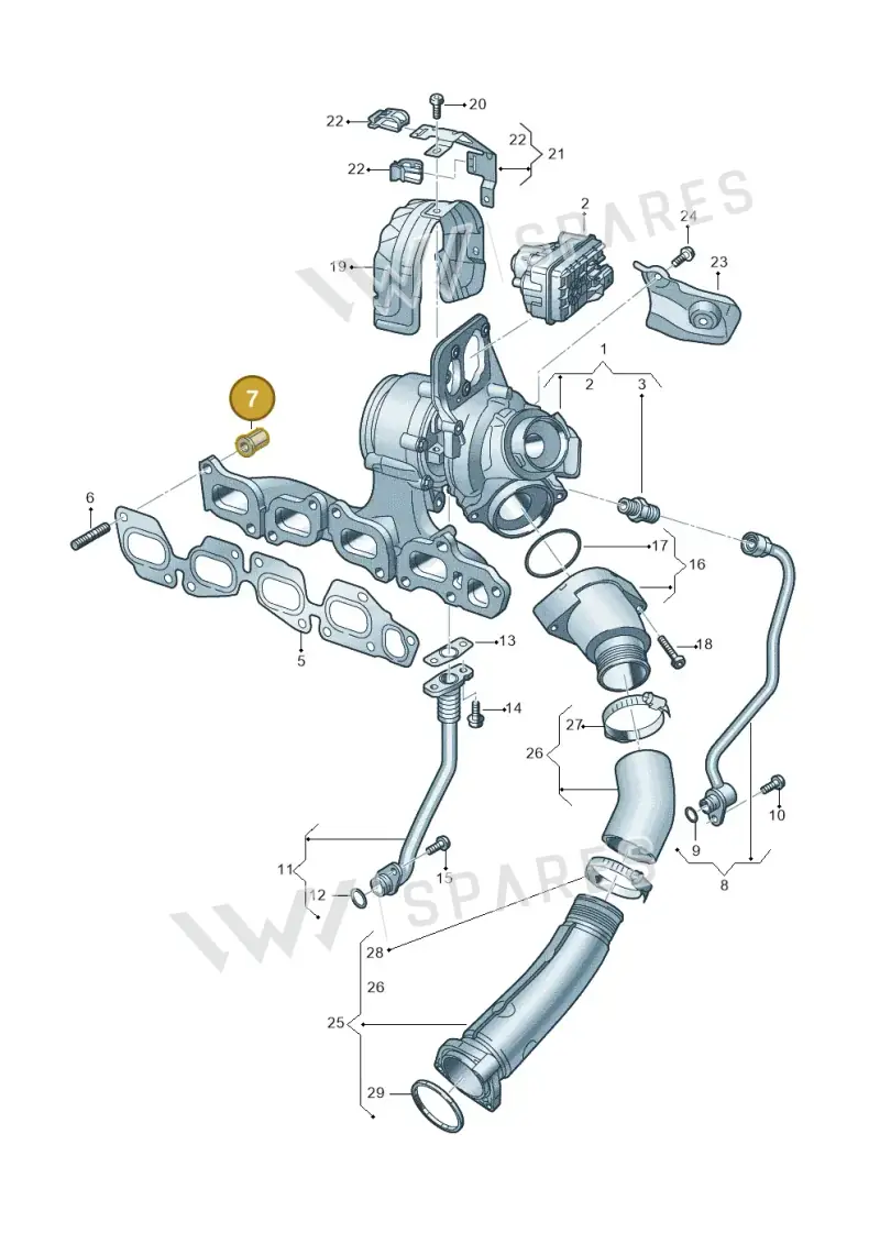 WHT009072 — SEAT Formentor TSI CUPRA (2020-) diagram 793145064, position 7