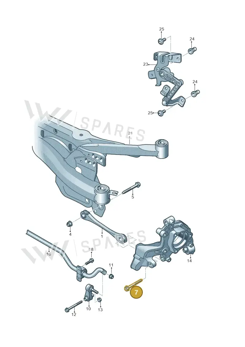WHT009290 — SEAT Leon style (2019-) diagram 746501300, position 7
