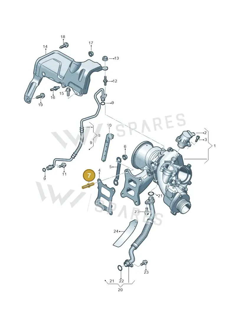 WHT009402A — SEAT Leon style (2019-) diagram 884145250, position 7