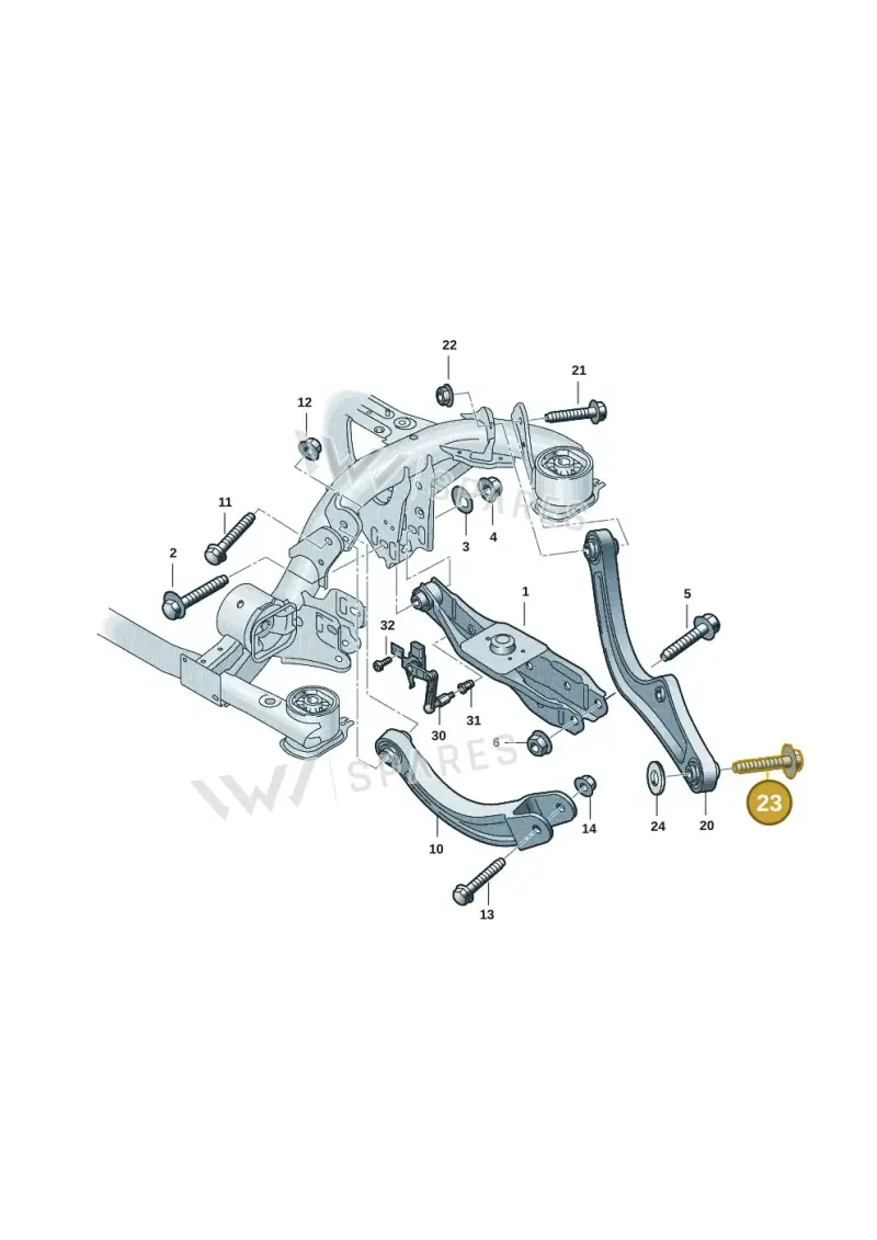 WHT010018 — SEAT Tavascan Cupra (2023-) diagram 10a505050, position 23