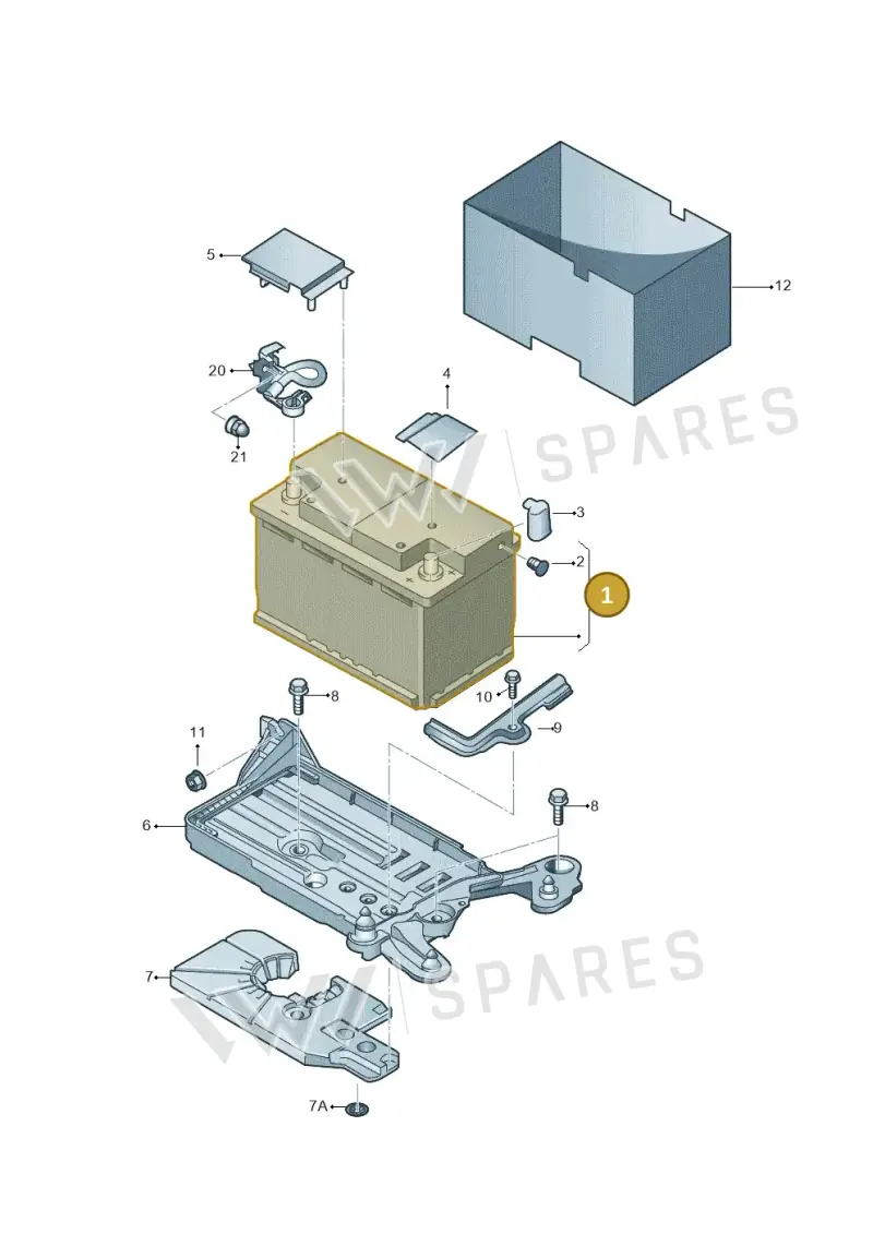 000915105AE — Skoda Kodiaq (2018-2022) diagram 804915000, position 1