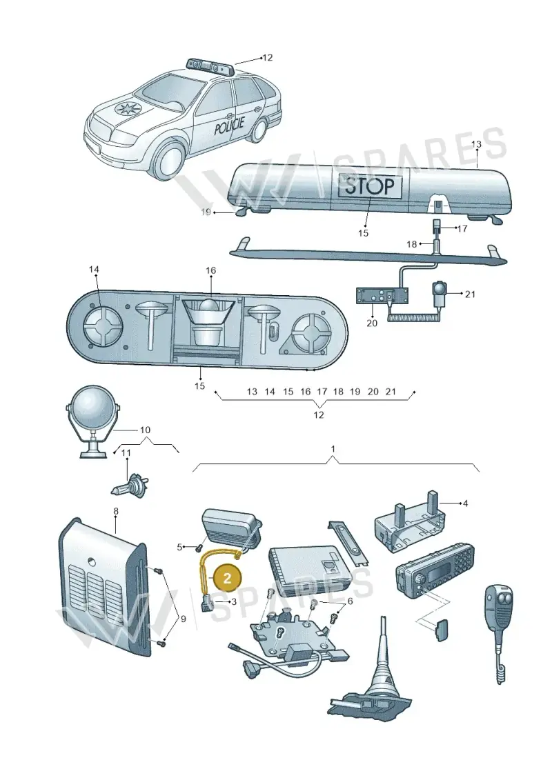 000979228E — Skoda FABIA/COMBI            05> (2004-) diagram 225941800, position 2