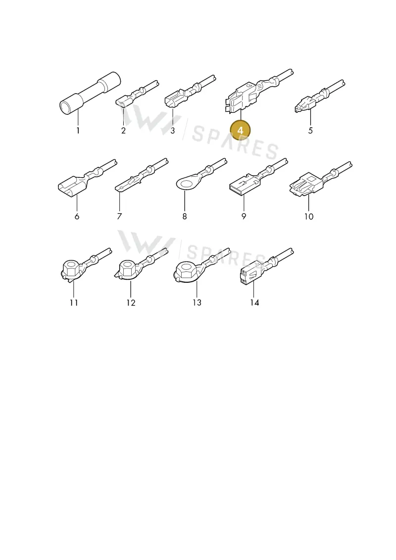 000979406E — Skoda 1J0 platform diagram 198979610, position 4