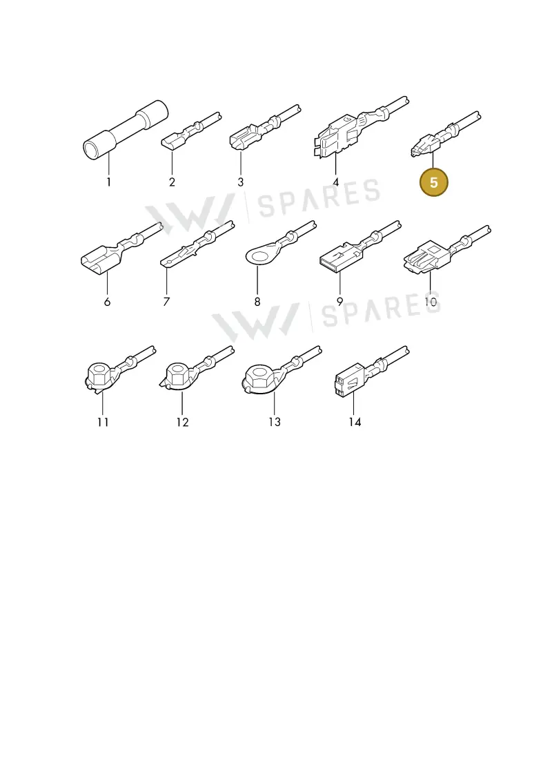 000979407E — Skoda 1J0 platform diagram 198979610, position 5
