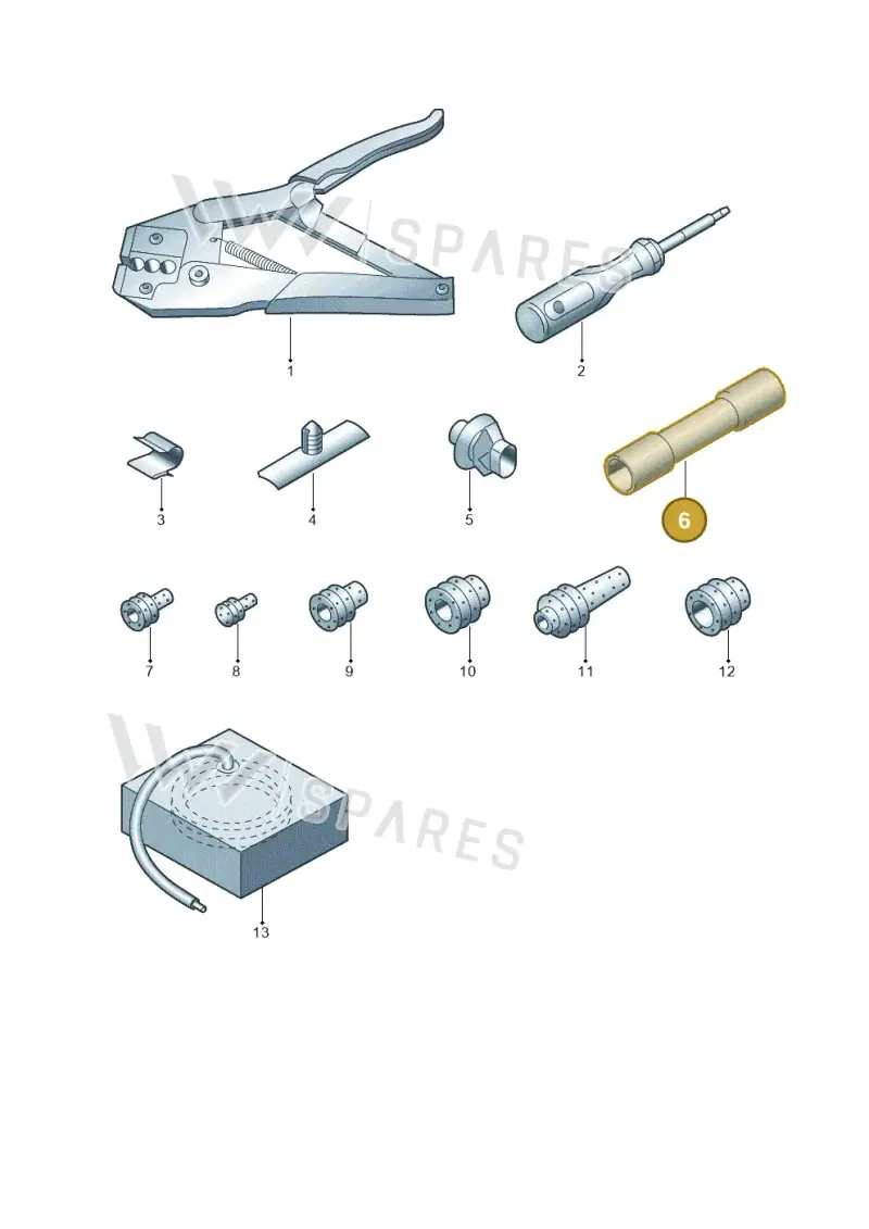 000979941 — Skoda OCTAVIA/COMBI/4X4 (1996-2000) diagram 202972730, position 6