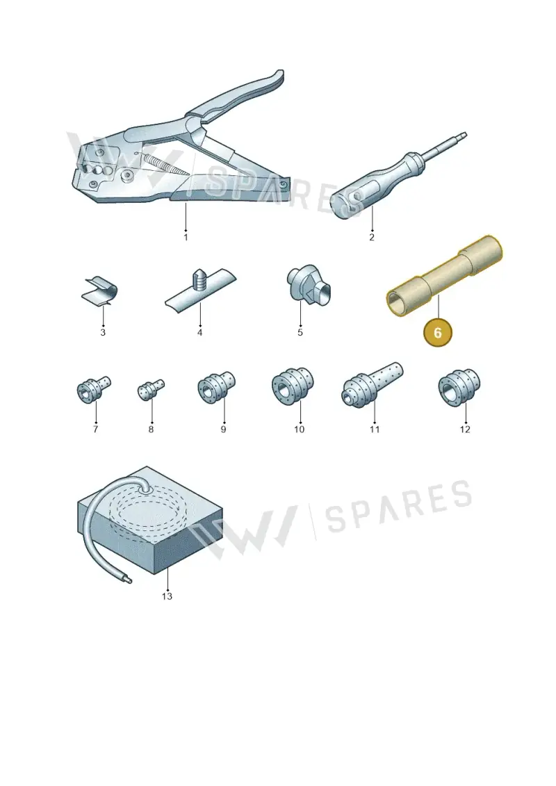 000979942 — Skoda OCTAVIA/COMBI/4X4 (1996-2000) diagram 202972730, position 6