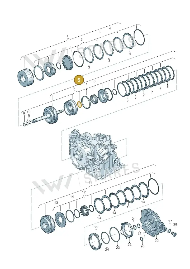 001323205B — Skoda FABIA/COMBI            05> (2004-) diagram 158323600, position 5