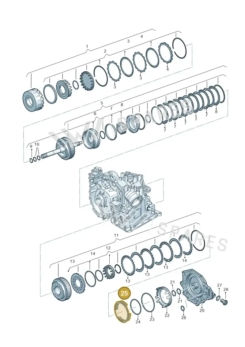 001323245 — Skoda FABIA/COMBI            05> (2004-) diagram 158323600, position 25