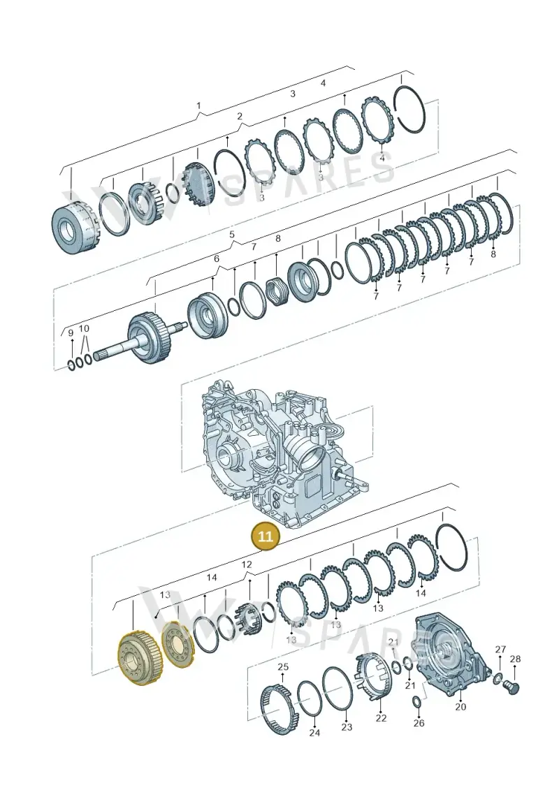 001323921A — Skoda FABIA/COMBI            05> (2004-) diagram 158323600, position 11