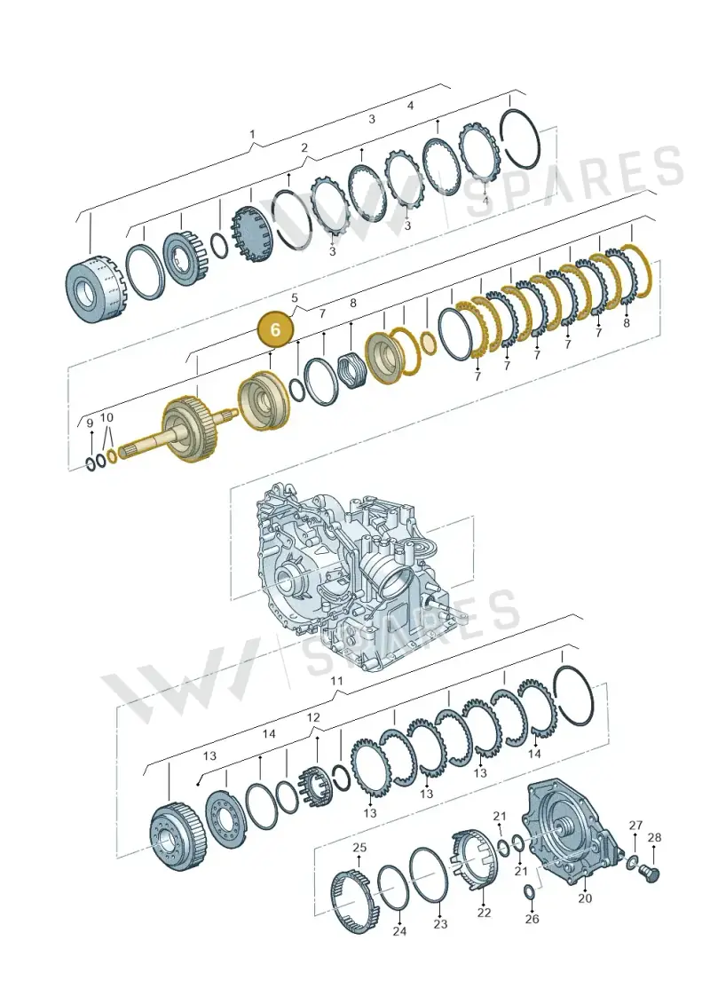001398205B — Skoda FABIA/COMBI            05> (2004-) diagram 158323600, position 6