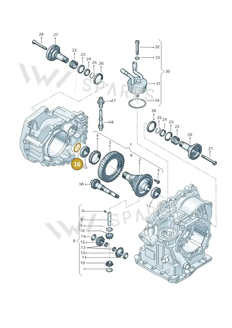 001409210H — Skoda FABIA/COMBI            05> (2004-) diagram 158409500, position 16