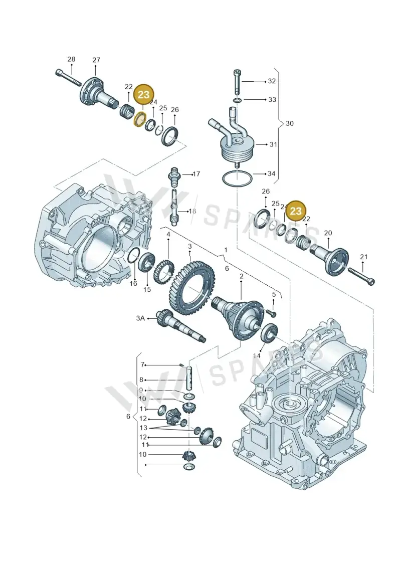 001409378 — Skoda FABIA/COMBI            05> (2004-) diagram 158409500, position 23