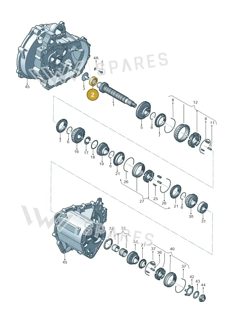 002311139 — Skoda OCTAVIA/COMBI/4X4      01> (2000-) diagram 231311200, position 2