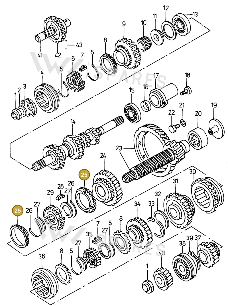 002311247D — Skoda PICK UP (1995-2001) diagram 101311000, position 25