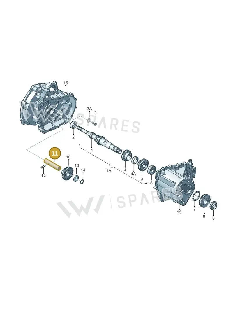 002311515B — Skoda OCTAVIA/COMBI/4X4      01> (2000-) diagram 231311210, position 11