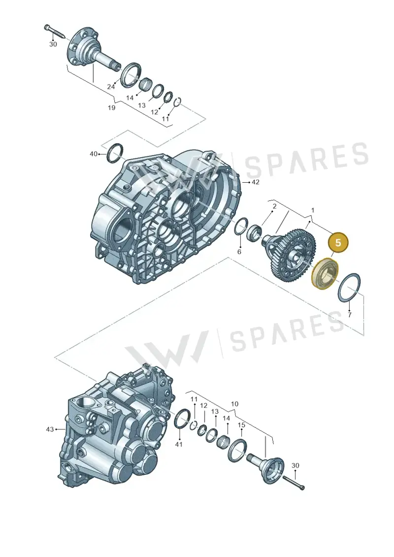 002517185M — Skoda Kodiaq (2018-2022) diagram 884409050, position 5