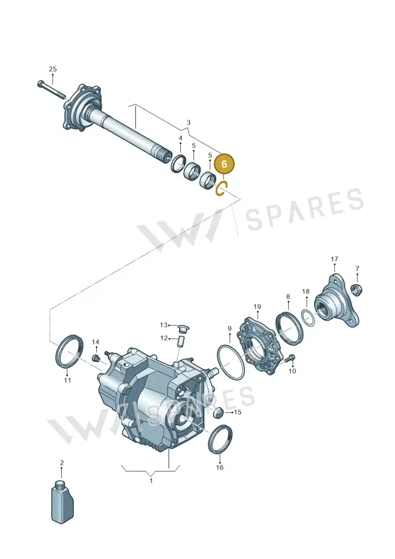 012409419 — Skoda Kodiaq (2018-2022) diagram 810409450, position 6