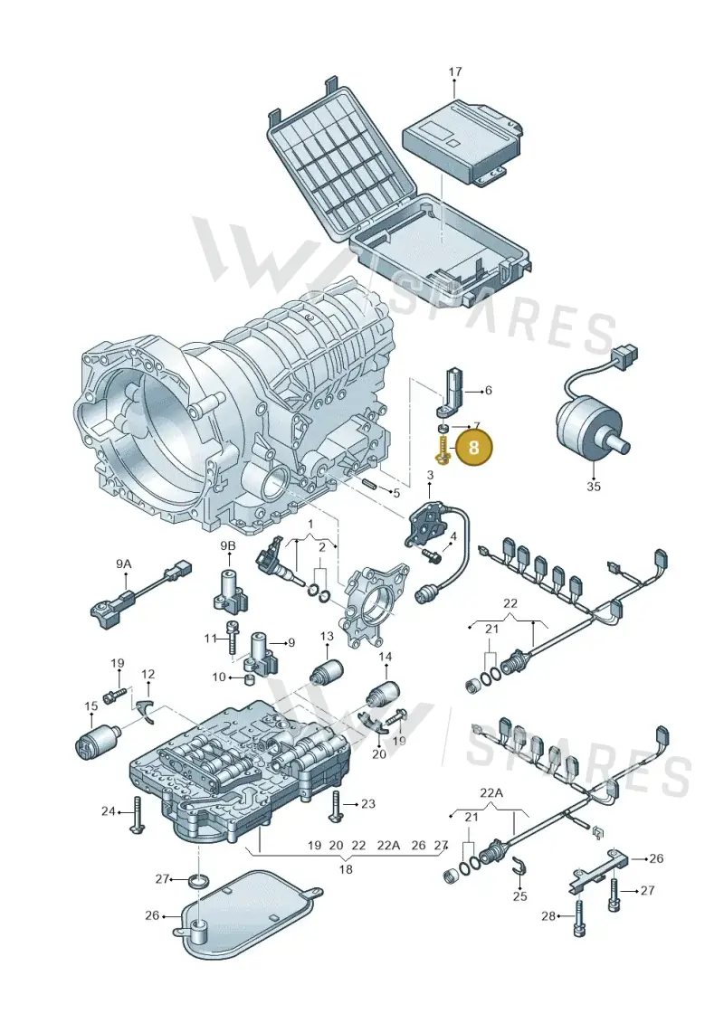 01F325061 — Skoda SUPERB                 02> (2001-) diagram 156927600, position 8