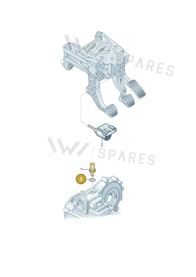 020301244 — Skoda Fabia Jingrui (2008-2014) diagram 662945500, position 2