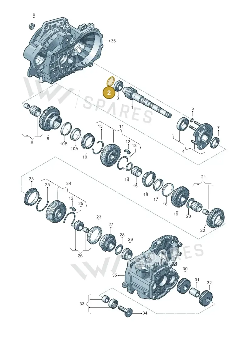 020311391A — Skoda Octavia ambiente (2008-2013) diagram 409311400, position 2