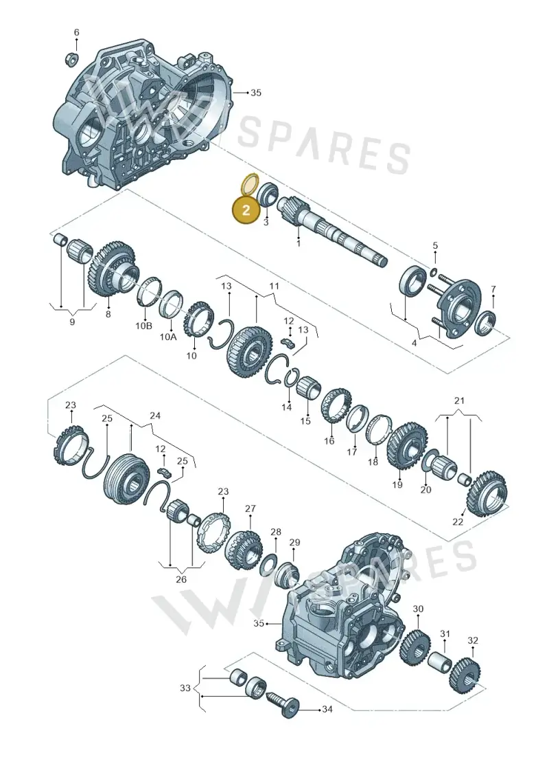 020311391H — Skoda Octavia ambiente (2008-2013) diagram 409311400, position 2