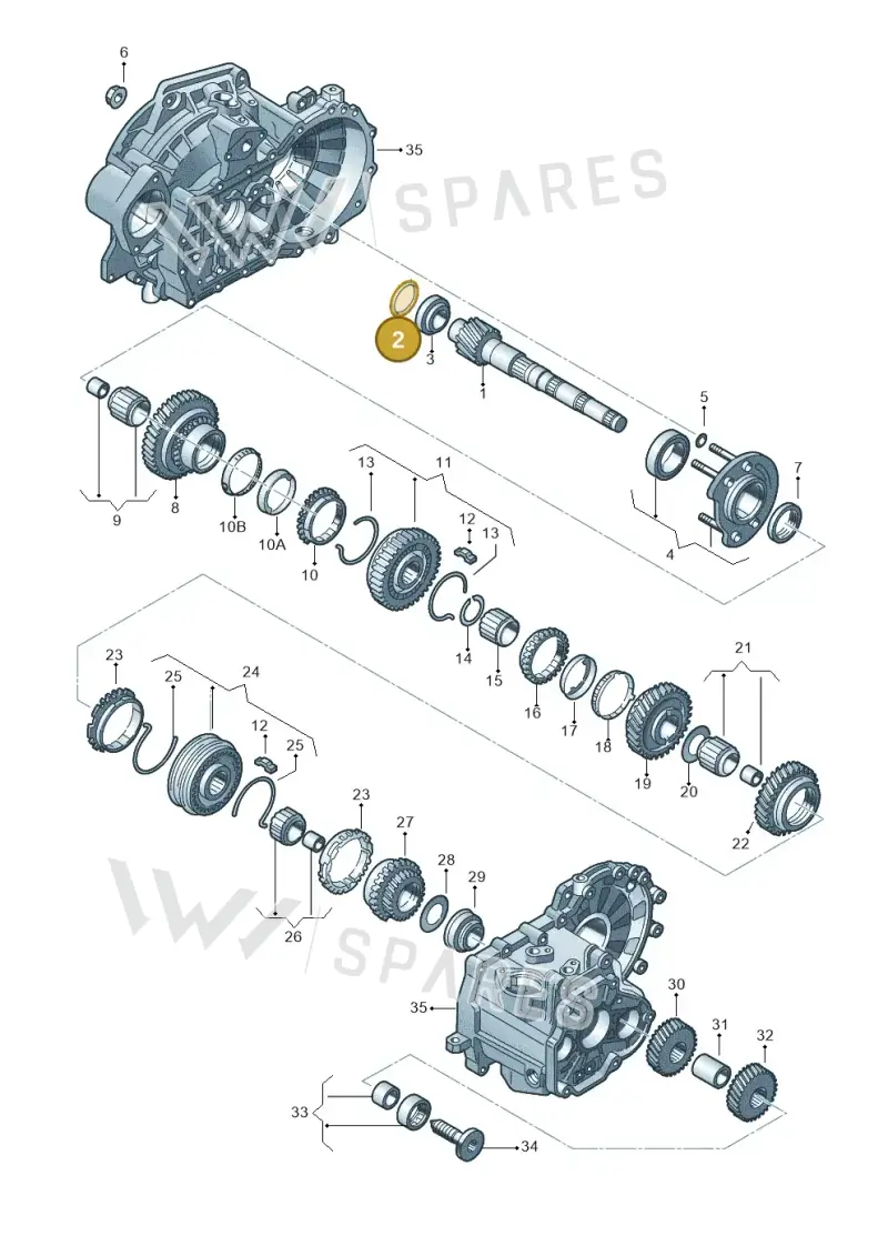 020311391M — Skoda Octavia ambiente (2008-2013) diagram 409311400, position 2