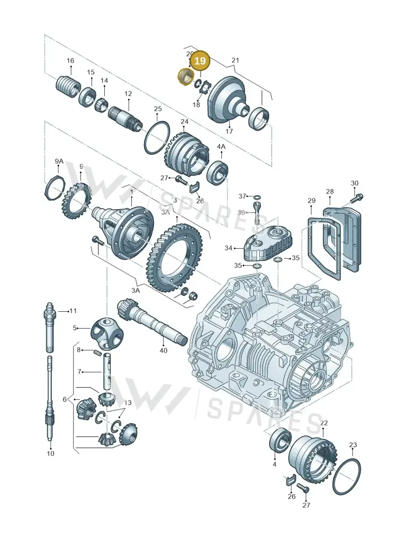 020409297 — Skoda OCTAVIA/COMBI/4X4      01> (2000-) diagram 201409500, position 19