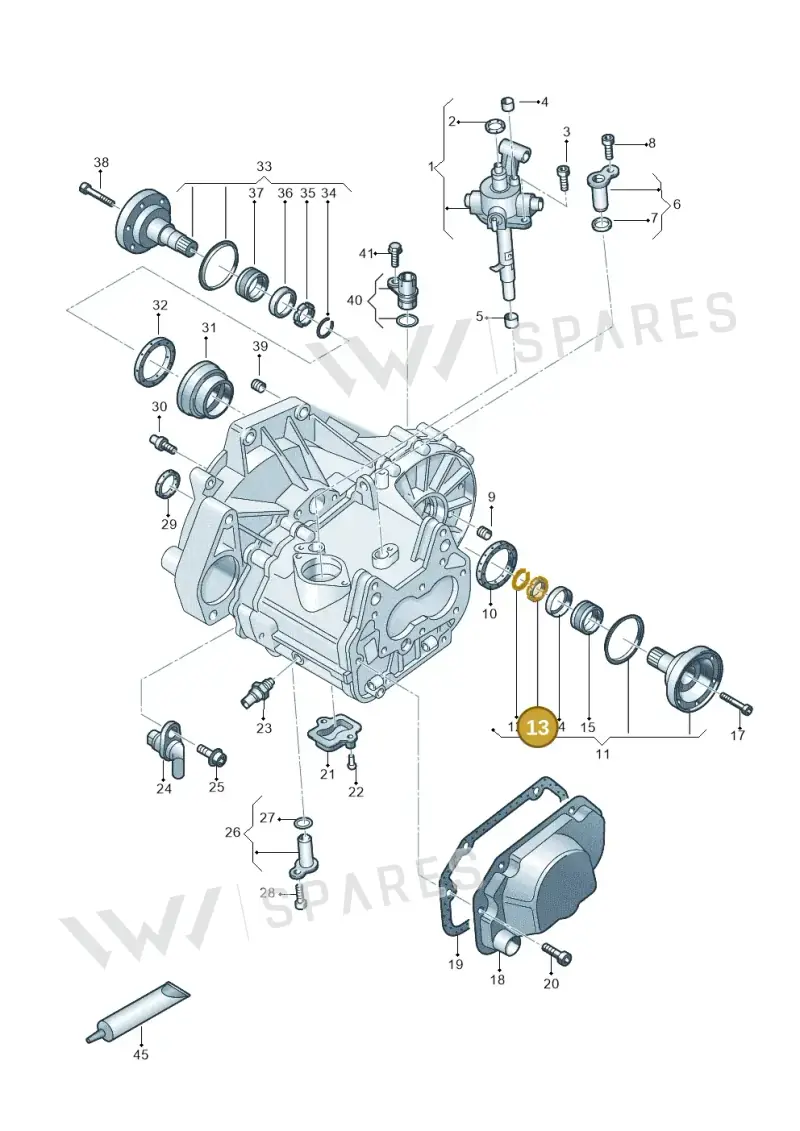 020409374 — Skoda Fabia (2021-) diagram 495300100, position 13