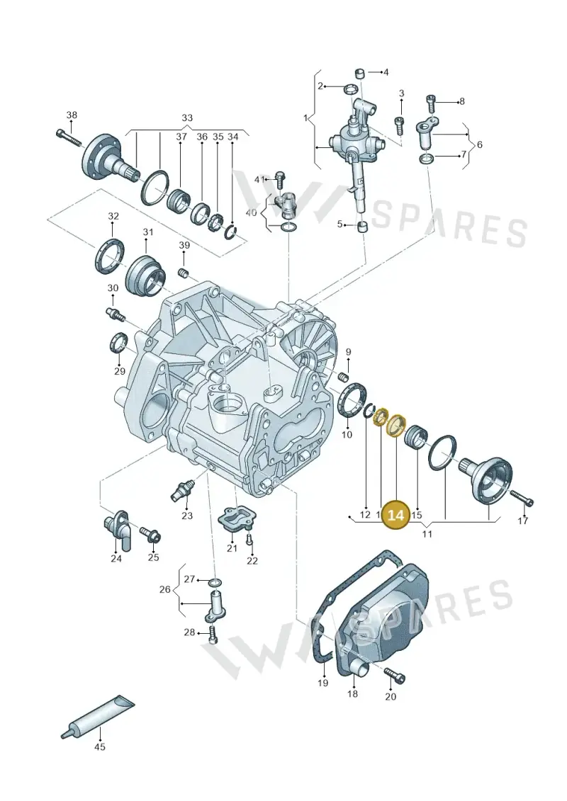 020409378 — Skoda Fabia (2021-) diagram 495300100, position 14