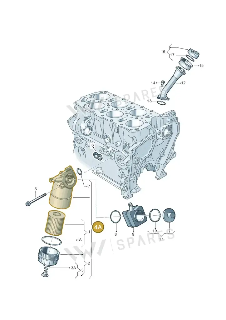 022115403S — Skoda Superb comfort (2008-2013) diagram 230115700, position 4A