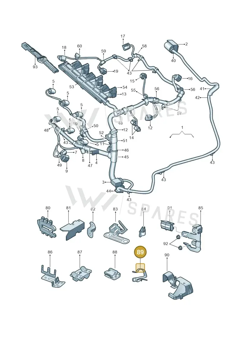 022971842 — Skoda Superb (2013-2015) diagram 632971250, position 89