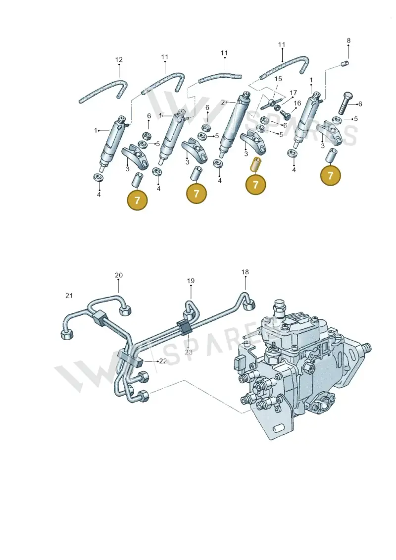 028103316A — Skoda FABIA/COMBI            05> (2004-) diagram 114130700, position 7