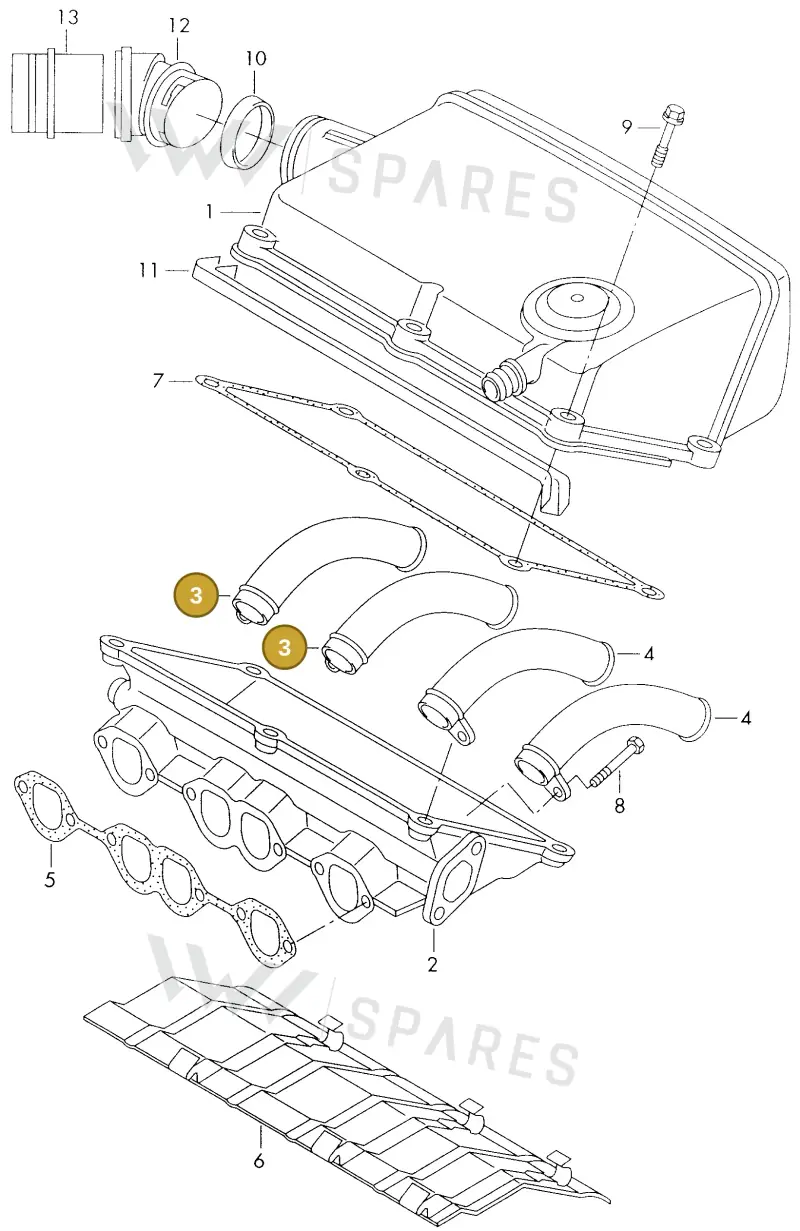 028129617 — Skoda PICK UP (1995-2001) diagram 158129600, position 3