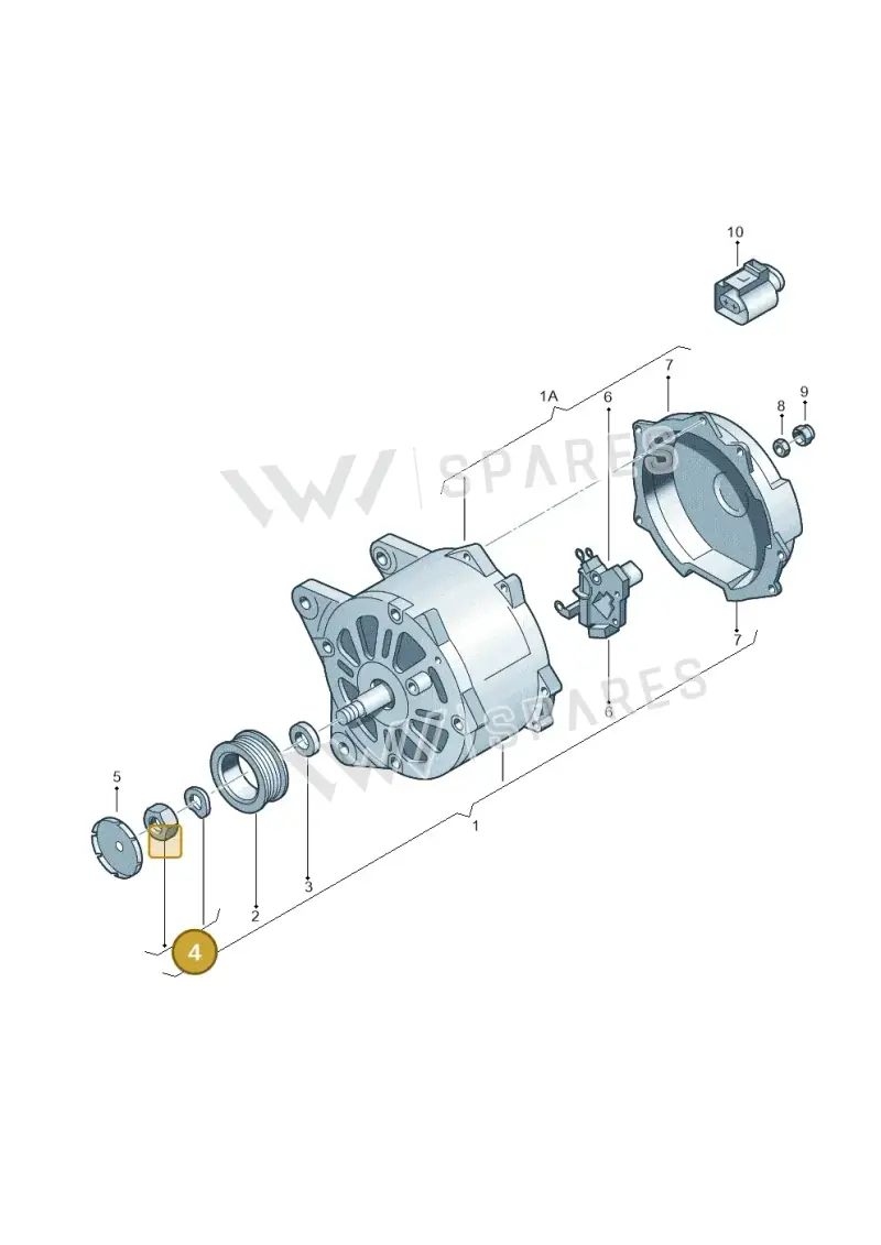 028903320C — Skoda Yeti (2013-2017) diagram 631903000, position 4