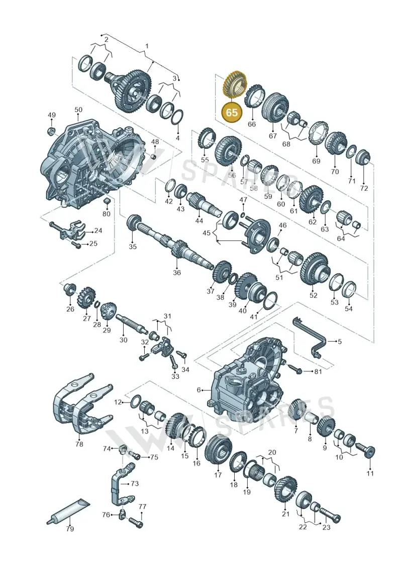 02A311129CH — Skoda Kamiq (2019-) diagram 827320030, position 65